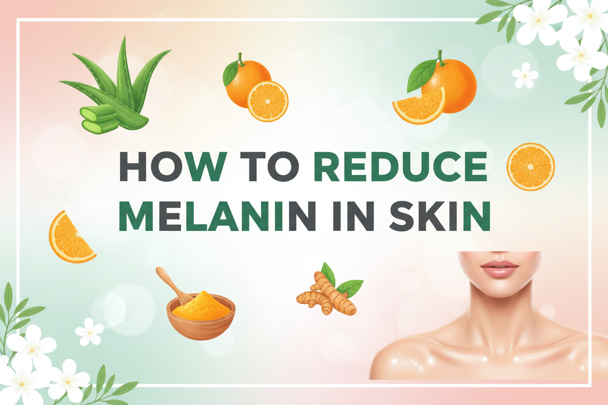 How to Reduce Melanin in Skin