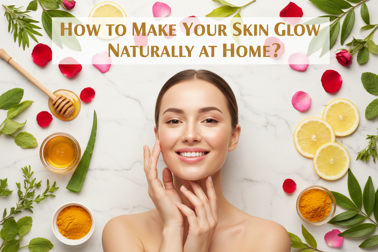 How to Make Your Skin Glow Naturally at Home?